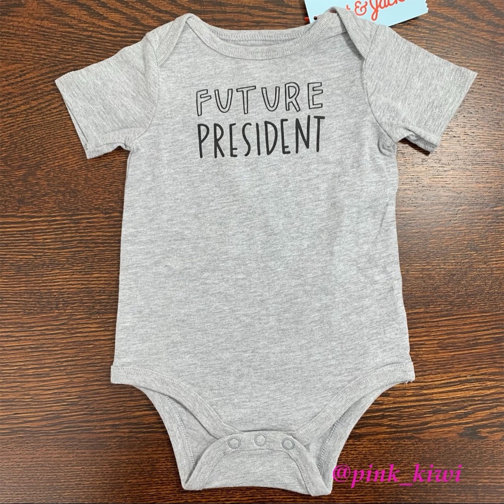 Cat & Jack Future President Graphic Bodysuit